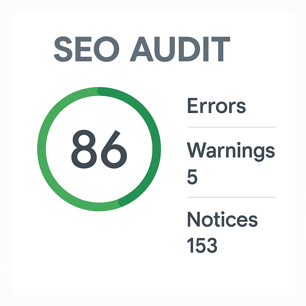 Organic SEO audit