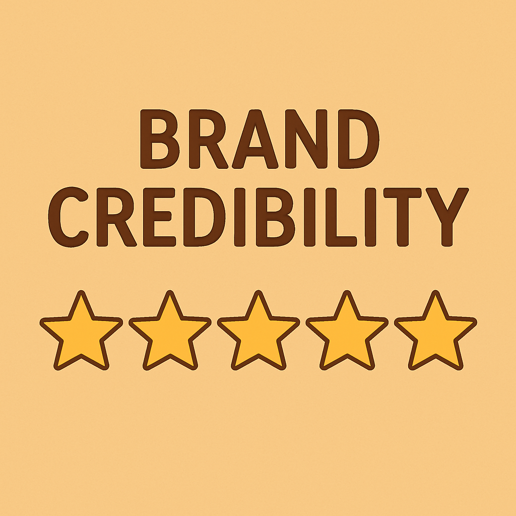 brand credibility with SEO